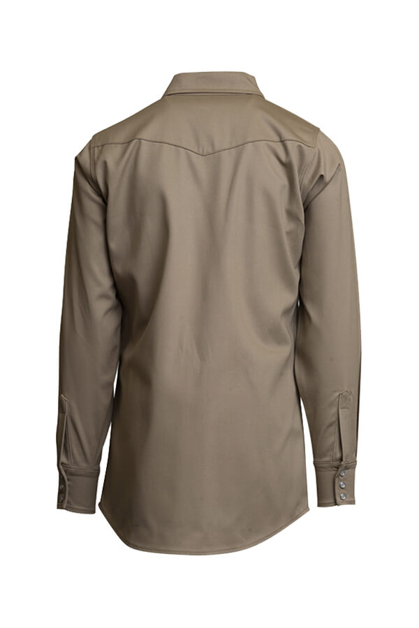 10oz. 100% Cotton HEAVY-DUTY NON-FR WELDER'S SHIRT - LS