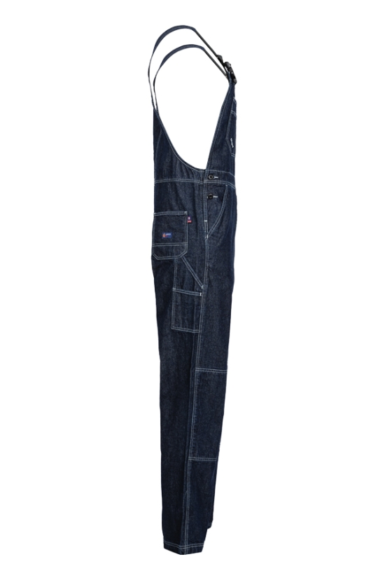 13oz. 100% Cotton Denim FR DENIM BIB OVERALL - B13FRDN
