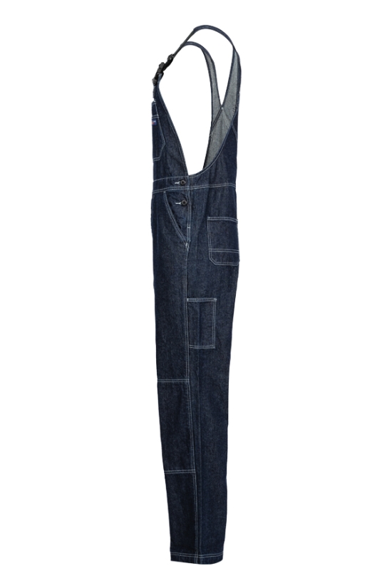 13oz. 100% Cotton Denim FR DENIM BIB OVERALL - B13FRDN