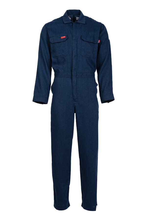 5oz.  51% Lyocell 39% Modacrylic 10% AramidFR Coverall made with Tecasafe One &reg; (Inherent) - TCCF5