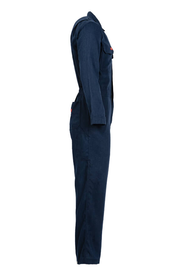 5oz.  51% Lyocell 39% Modacrylic 10% AramidFR Coverall made with Tecasafe One &reg; (Inherent) - TCCF5