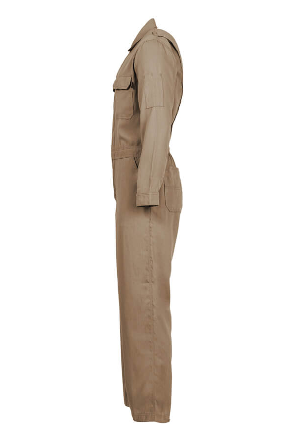 5oz.  51% Lyocell 39% Modacrylic 10% AramidFR Coverall made with Tecasafe One &reg; (Inherent) - TCCF5