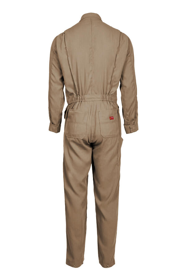 5oz.  51% Lyocell 39% Modacrylic 10% AramidFR Coverall made with Tecasafe One &reg; (Inherent) - TCCF5