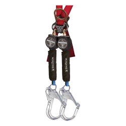 6 Web Mini SRD Twin-leg Steel Carabiner/Clip+Alum Rebar Hooks 