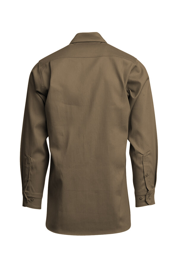 6oz. 88% Cotton 12% Nylon Blend Twill with Moisture Management Finish FR UNIFORM SHIRT - GOS6