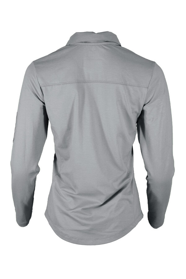 6oz. 93/7 Cotton Spandex Blend Knit Ladies FR Polo Shirt - L-SPFR6