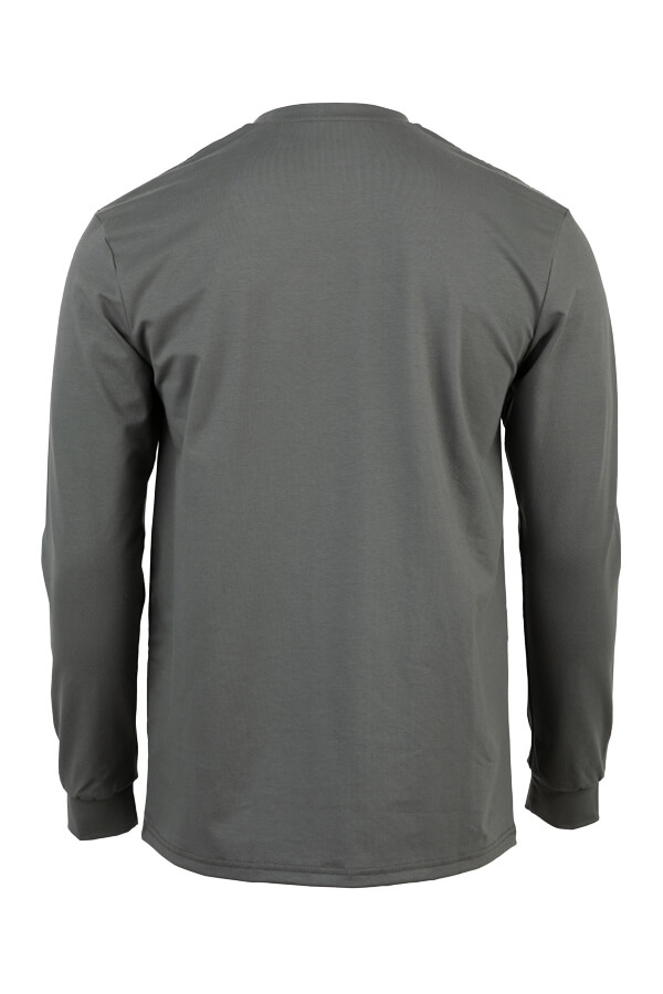 6oz 93% Cotton/7% Spandex Henley - FRT-HJE 6
