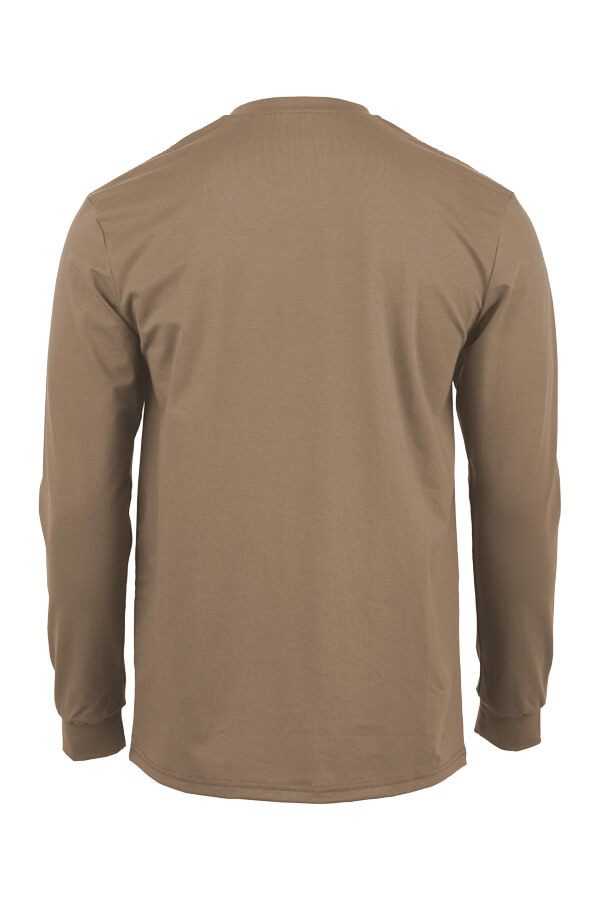 6oz 93% Cotton/7% Spandex Henley - FRT-HJE 6