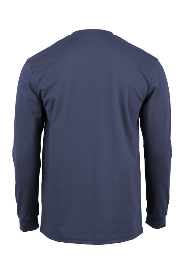 6oz 93% Cotton/7% Spandex Henley - FRT-HJE 6