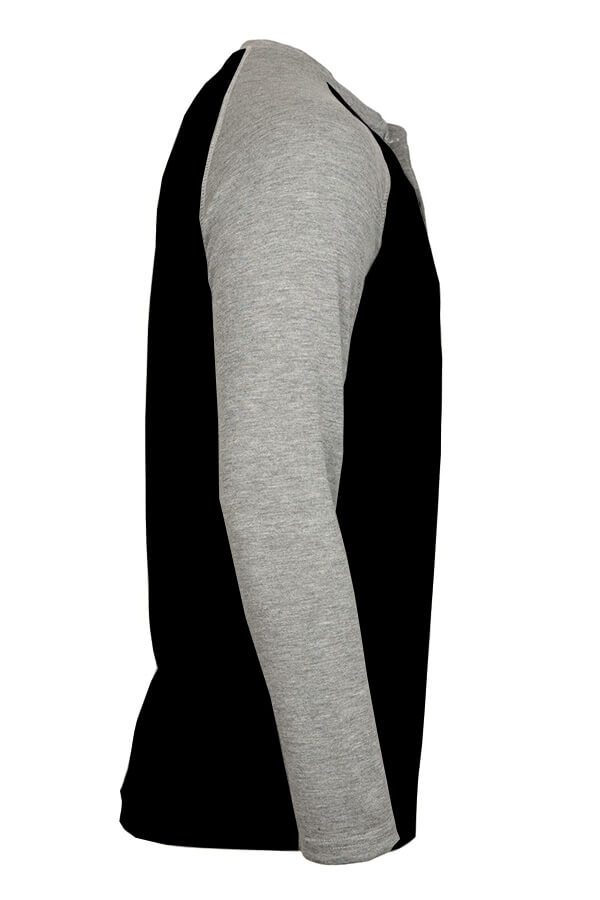 6oz FR Raglan Henley T-Shirt - FRT-RHP
