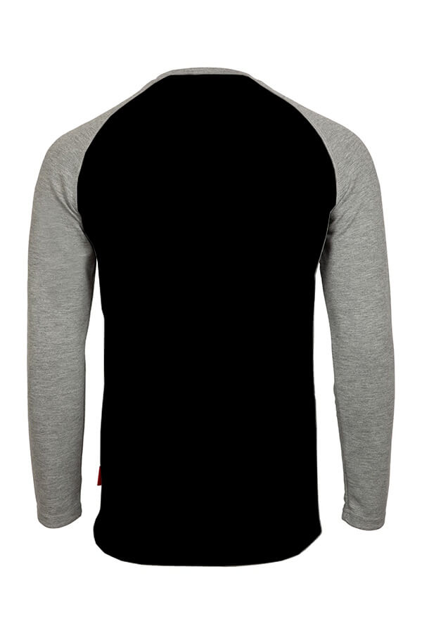 6oz FR Raglan Henley T-Shirt - FRT-RHP