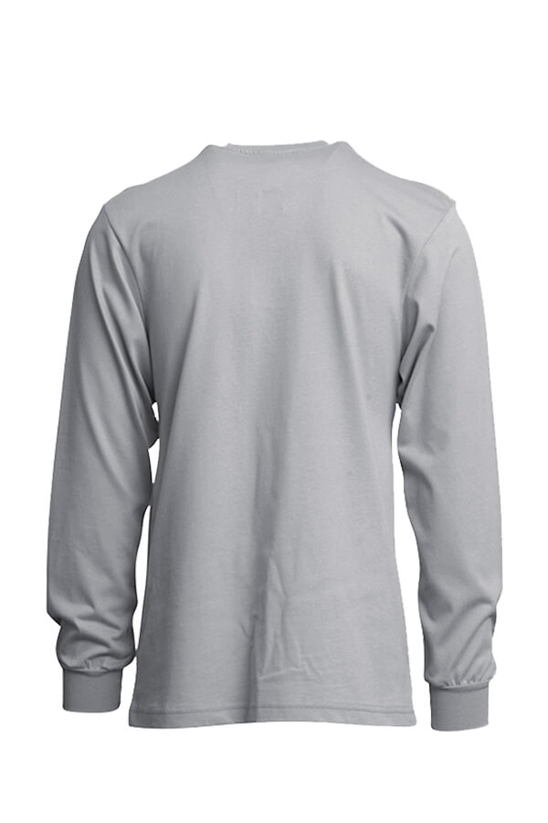 7oz. 100% Cotton Jersey Knit FR HENLEY TEE - FRT-HJE
