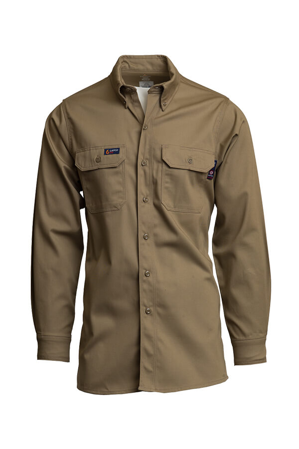 7oz. 100% Cotton Twill FR UNIFORM SHIRT - IXX7