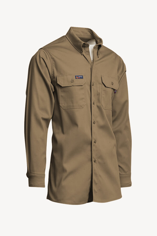7oz. 100% Cotton Twill FR UNIFORM SHIRT - IXX7