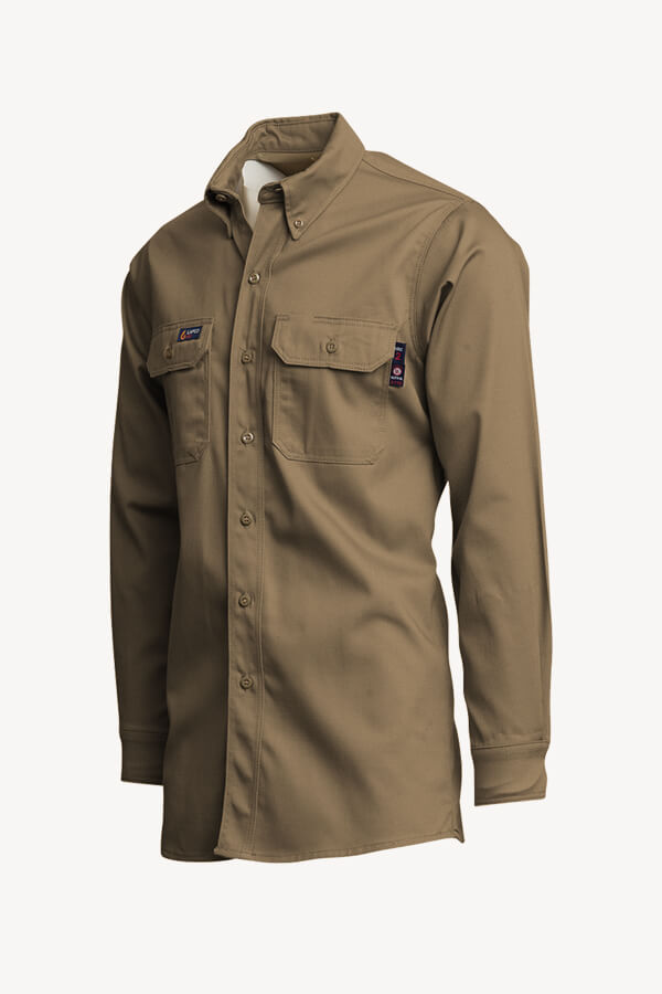 7oz. 100% Cotton Twill FR UNIFORM SHIRT - IXX7