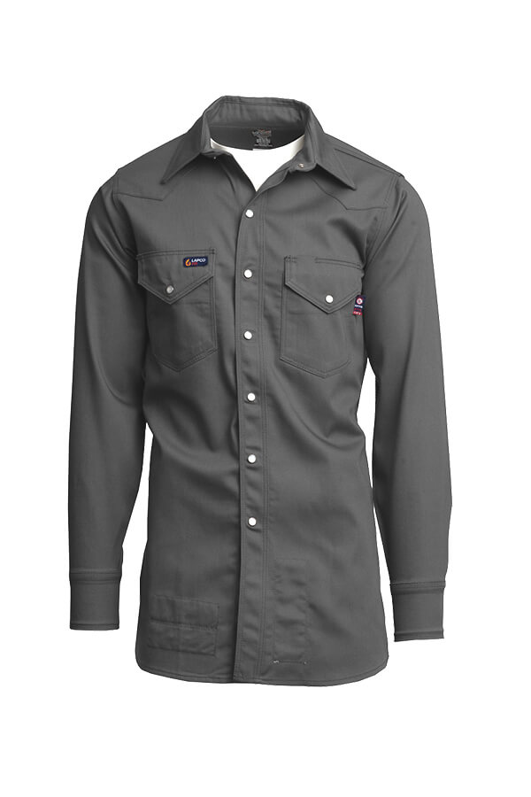 7oz. 100% Cotton Twill FR WESTERN SHIRT - IXX7WS