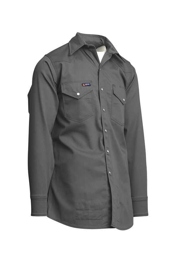 7oz. 100% Cotton Twill FR WESTERN SHIRT - IXX7WS