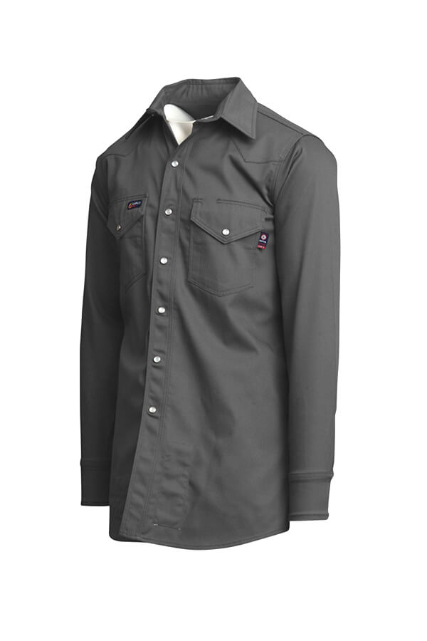 7oz. 100% Cotton Twill FR WESTERN SHIRT - IXX7WS