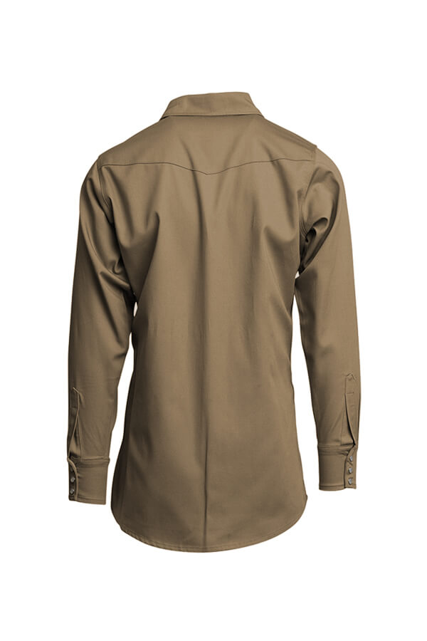 7oz. 100% Cotton Twill FR WESTERN SHIRT - IXX7WS
