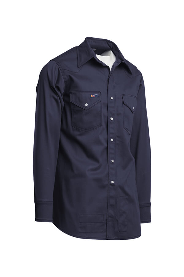7oz. 100% Cotton Twill FR WESTERN SHIRT - IXX7WS