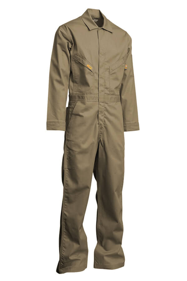 7oz. 88% Cotton 12% Nylon Blend Twill FR DELUXE COVERALL - GOCD7
