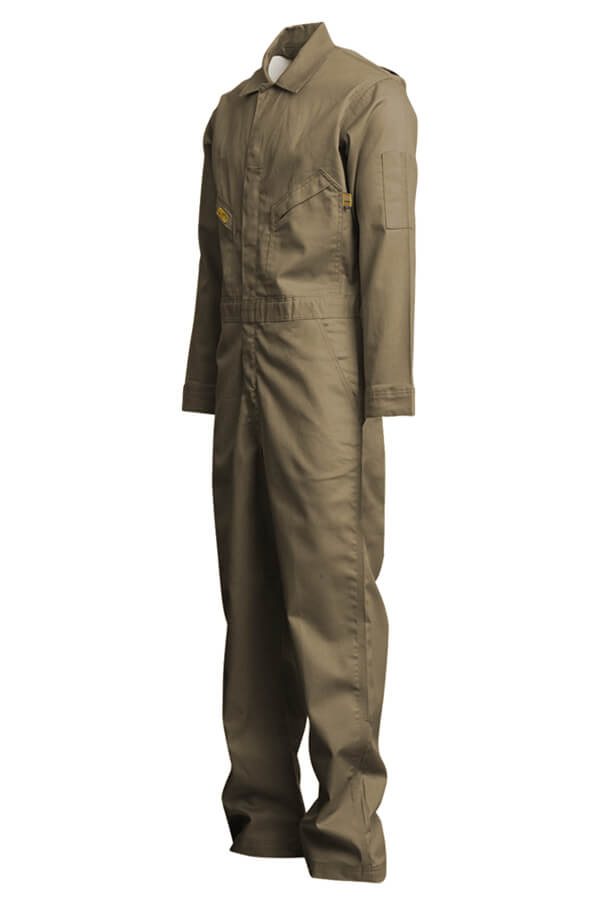 7oz. 88% Cotton 12% Nylon Blend Twill FR DELUXE COVERALL - GOCD7