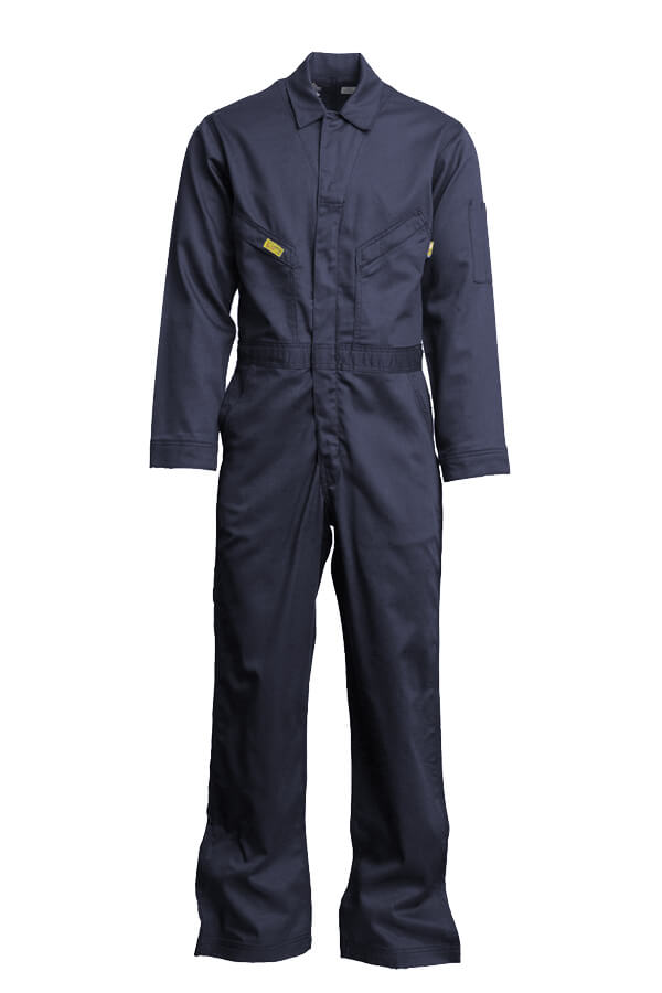 7oz. 88% Cotton 12% Nylon Blend Twill FR DELUXE COVERALL - GOCD7
