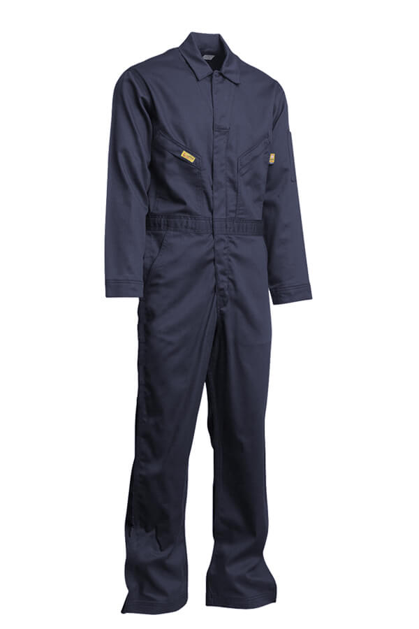 7oz. 88% Cotton 12% Nylon Blend Twill FR DELUXE COVERALL - GOCD7