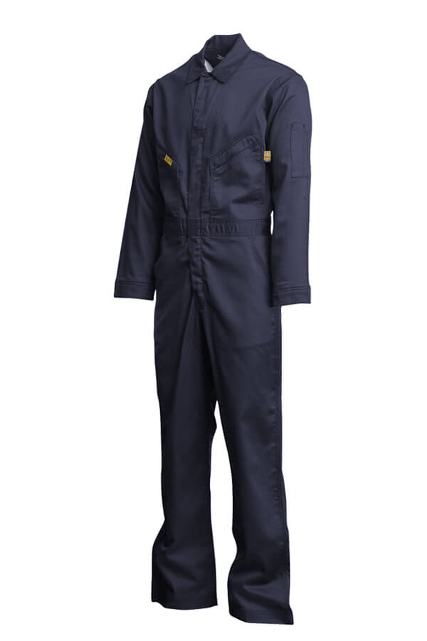 7oz. 88% Cotton 12% Nylon Blend Twill FR DELUXE COVERALL - GOCD7