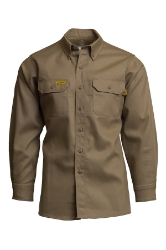 7oz. 88% Cotton 12% Nylon Blend Twill FR UNIFORM SHIRT 