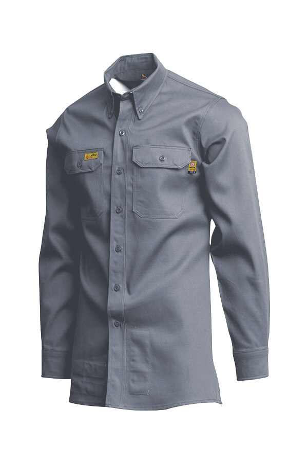 7oz. 88% Cotton 12% Nylon Blend Twill FR UNIFORM SHIRT - GOS7