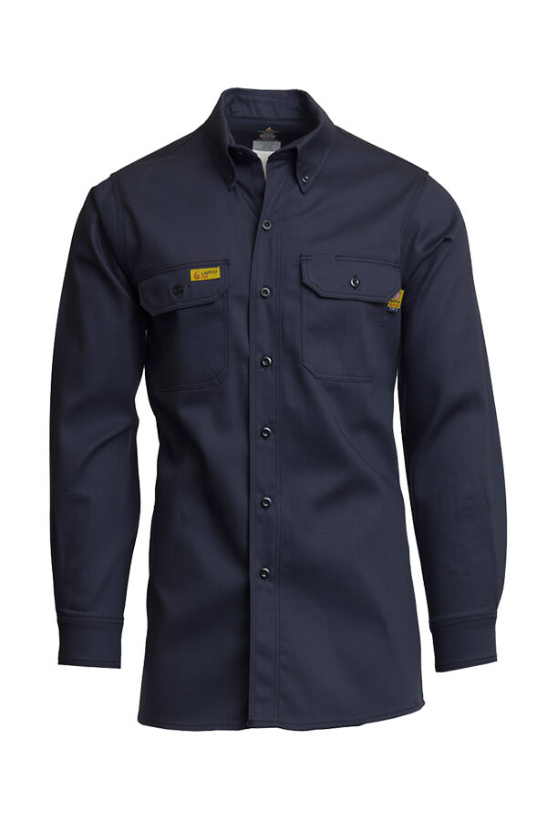 7oz. 88% Cotton 12% Nylon Blend Twill FR UNIFORM SHIRT - GOS7
