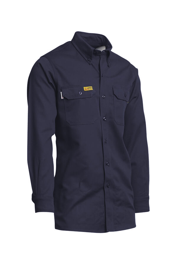 7oz. 88% Cotton 12% Nylon Blend Twill FR UNIFORM SHIRT - GOS7