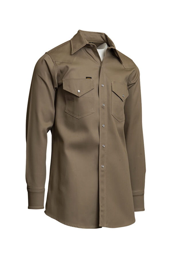8.5oz. 100% Cotton MID-WEIGHT NON-FR WELDER'S SHIRT - 850