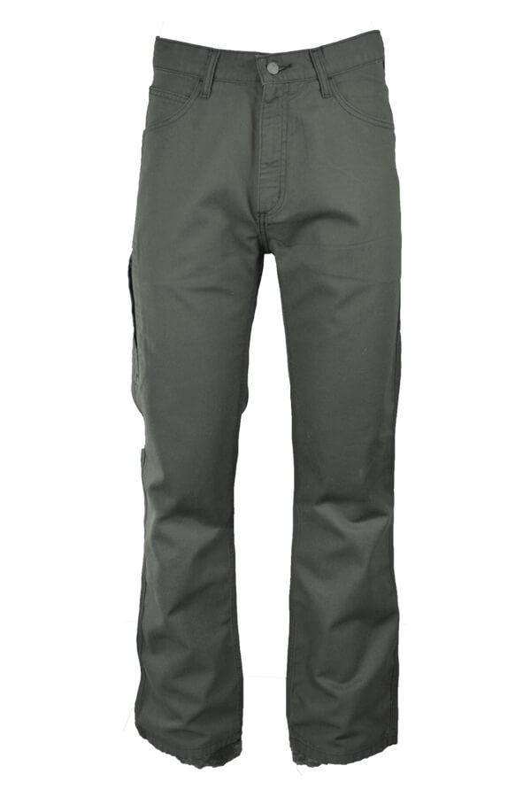 8.5oz. 88% Cotton/12% Nylon FR BASKET WEAVE CANVAS PANTS - P-BWCJ85