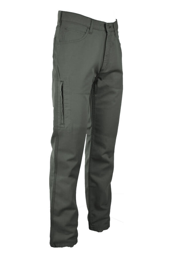8.5oz. 88% Cotton/12% Nylon FR BASKET WEAVE CANVAS PANTS - P-BWCJ85