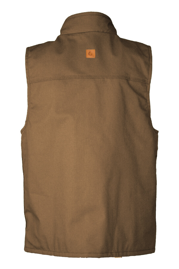 FR INSULATED VEST 8.5oz. 100% Cotton PU Laminate Duck/ Lining: 12.5oz. Fleece 95%Cotton 5%Spandex Blend FR INSULATED VEST - V-FRWS9