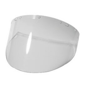 RADNOR 8" X 15 1/2" X .060" Clear Polycarbonate Faceshield 