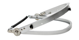 RADNOR Aluminum Faceshield Brackets For Cap Style Hard Hats 