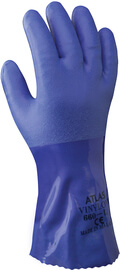 SHOWA Best Glove Blue Atlas, Chemical Glove 