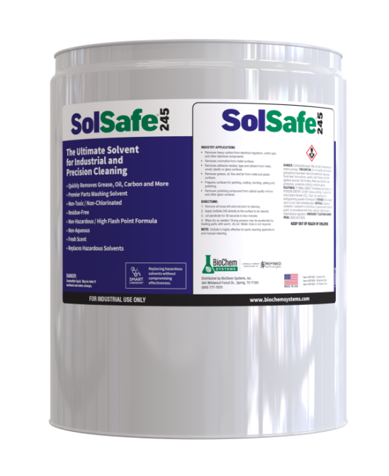 SolSafe 245 Cleaning Solvent - BCS-BF1022