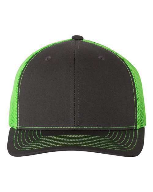 Richardson Snapback Trucker Cap with Off-Set VoltaGrid Wave Logo - SS-18095