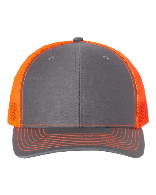 Richardson Snapback Trucker Cap with Off-Set VoltaGrid Wave Logo - SS-18095