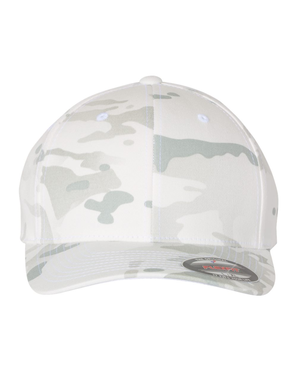 Flexfit Cotton Blend Cap with Off-Set VoltaGrid Wave, Company Name on Back - SS-26095