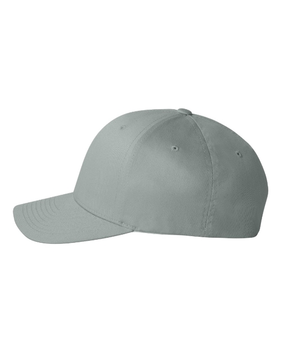 Flexfit Cotton Blend Cap with Off-Set VoltaGrid Wave, Company Name on Back - SS-26095