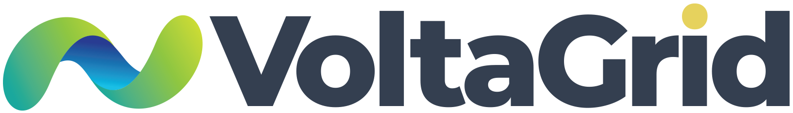 VoltaGrId Text + Wave Symbol