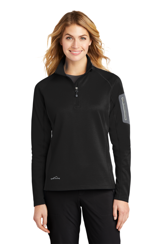 Eddie Bauer® Ladies 1/2-Zip Performance Fleece - SM-EB235